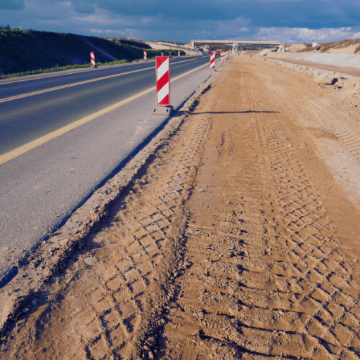 Clay is sometimes used as an aggregate material in road construction and pavement projects